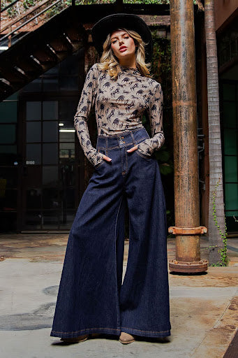 Saddle Up Mesh Top