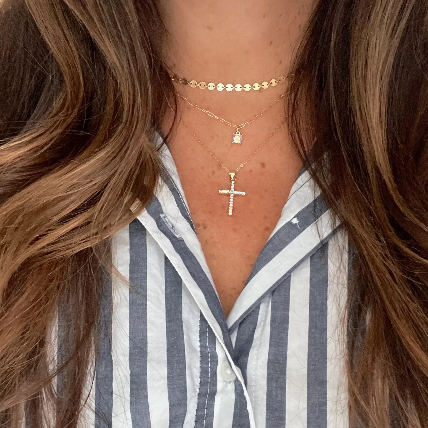 Faith Cross Necklace