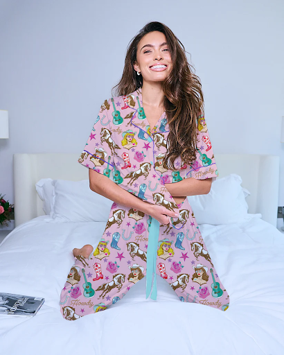 Saddle Up Silky PJ Set
